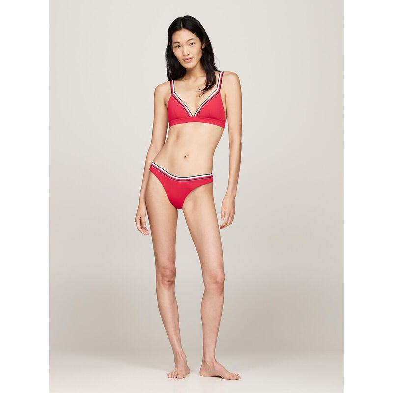Tommy Hilfiger Cheeky High Leg Bikini Bottom image number 3